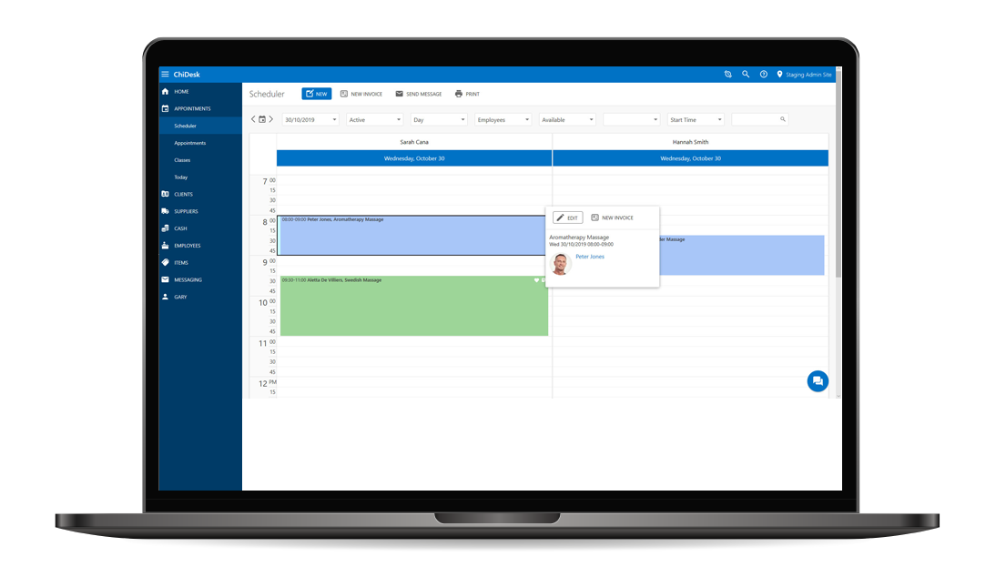 chidesk example