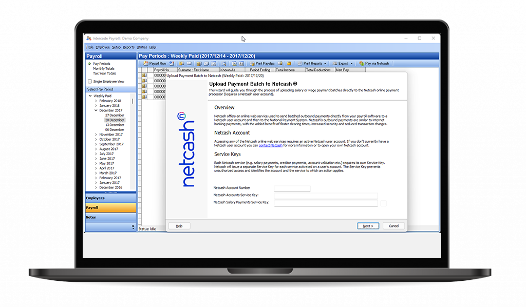 Intercode features Intercode features example 5