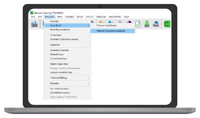 Screenshot Sage 50Cloud Pastel Screenshot